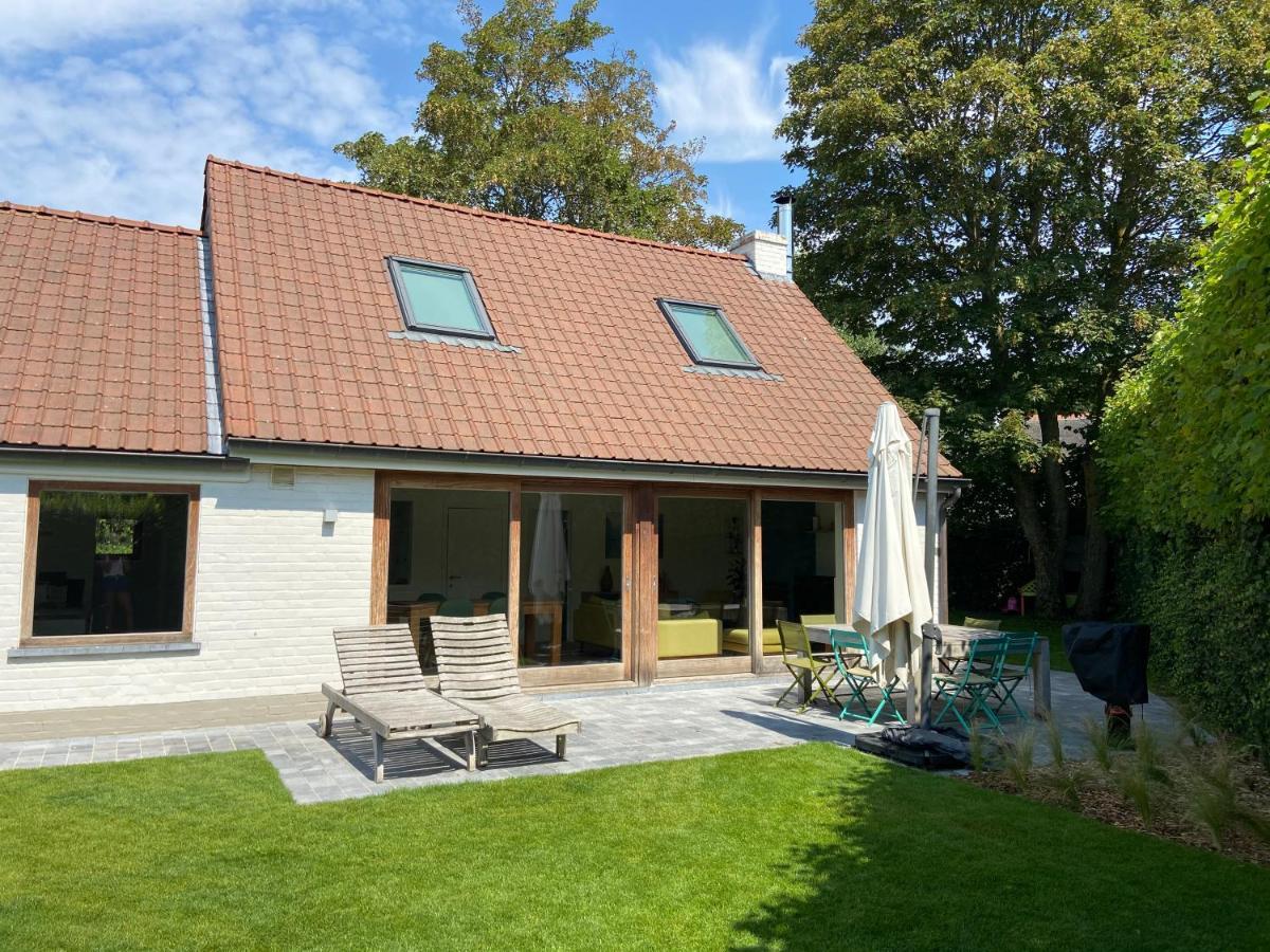 De Veldmuis, Met Mooie Speelhoek En Speelhuis Koksijde Eksteriør billede